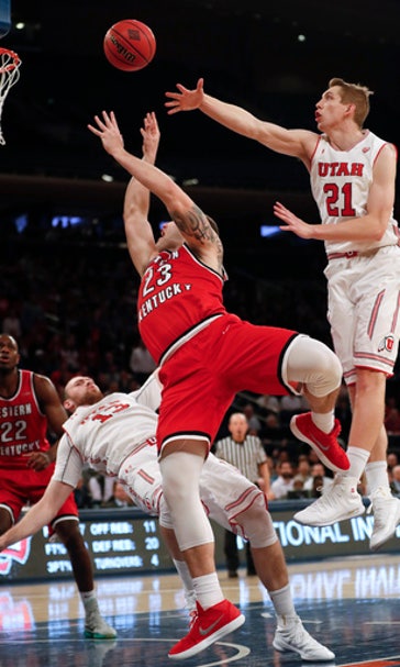 Utah slips by Western Kentucky 69-64 to reach NIT title game